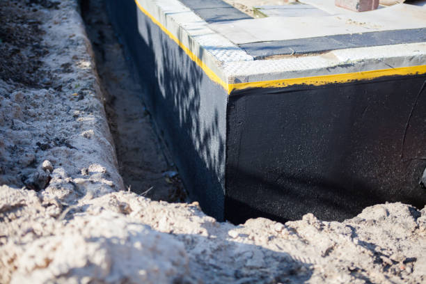 Residential Basement Waterproofing installation at a Sandusky, OH home by SJ Waterproofing Pros